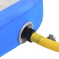 Aufblasbare Gymnastikmatte mit Pumpe 60x100x20 cm PVC Blau Aufblasbare Gymnastikmatte mit Pumpe 60x100x20 cm PVC Blau