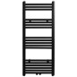 Handtuchheizkörper Warmwasser Gerade Schwarz 500x1160 mm Handtuchheizkörper Warmwasser Gerade Schwarz 500x1160 mm