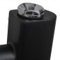 Handtuchheizkörper Warmwasser Gerade Schwarz 500x1160 mm Handtuchheizkörper Warmwasser Gerade Schwarz 500x1160 mm
