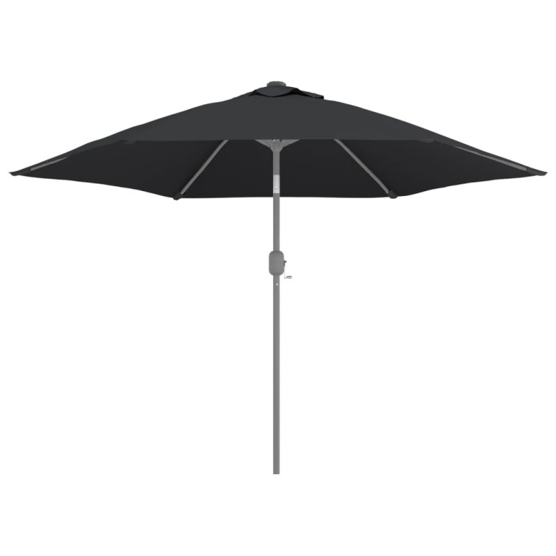 Ersatzbezug für Sonnenschirm Schwarz 300 cm Ersatzbezug für Sonnenschirm Schwarz 300 cm