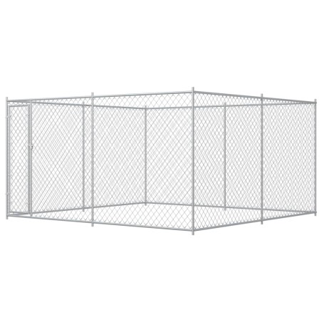 vidaXL Outdoor-Hundezwinger 383x383x185 cm 