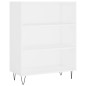 vidaXL Highboard Weiß 69,5x34x180 cm Holzwerkstoff vidaXL Highboard Weiß 69,5x34x180 cm Holzwerkstoff