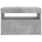 TV-Schränke LED-Leuchten 2 Stk. Betongrau 60x35x40 cm TV-Schränke LED-Leuchten 2 Stk. Betongrau 60x35x40 cm