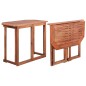 vidaXL Bistrotisch 90x50x75 cm Akazie Massivholz vidaXL Bistrotisch 90x50x75 cm Akazie Massivholz