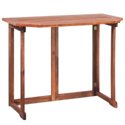 vidaXL Bistrotisch 90x50x75 cm Akazie Massivholz