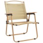 Campingstühle 2 Stk. Beige 54x55x78 cm Oxford-Gewebe Campingstühle 2 Stk. Beige 54x55x78 cm Oxford-Gewebe