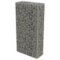 Gabionenwand mit Abdeckung Verzinkter Stahl 50×20×100 cm Gabionenwand mit Abdeckung Verzinkter Stahl 50×20×100 cm