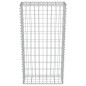 Gabionenwand mit Abdeckung Verzinkter Stahl 50×20×100 cm Gabionenwand mit Abdeckung Verzinkter Stahl 50×20×100 cm