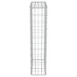 Gabionenwand mit Abdeckung Verzinkter Stahl 50×20×100 cm Gabionenwand mit Abdeckung Verzinkter Stahl 50×20×100 cm