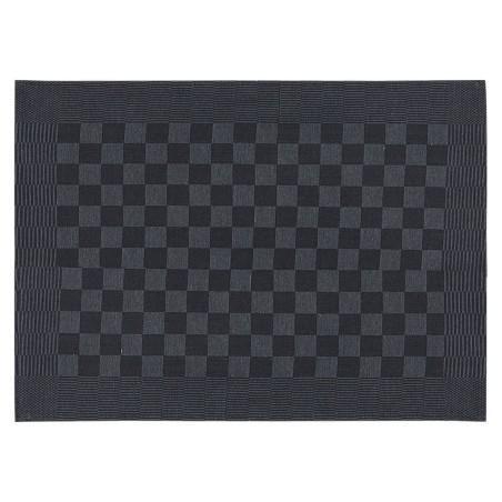 Geschirrtücher 10 Stk. Schwarz und Grau 50x70 cm Baumwolle