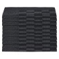 Geschirrtücher 10 Stk. Schwarz und Grau 50x70 cm Baumwolle Geschirrtücher 10 Stk. Schwarz und Grau 50x70 cm Baumwolle