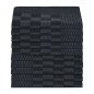 Geschirrtücher 10 Stk. Schwarz und Grau 50x70 cm Baumwolle Geschirrtücher 10 Stk. Schwarz und Grau 50x70 cm Baumwolle
