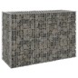Gabionenwand mit Abdeckung Verzinkter Stahl 150x60x100 cm Gabionenwand mit Abdeckung Verzinkter Stahl 150x60x100 cm