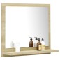 Badspiegel Sonoma-Eiche 40x10,5x37 cm Holzwerkstoff Badspiegel Sonoma-Eiche 40x10,5x37 cm Holzwerkstoff