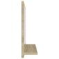 Badspiegel Sonoma-Eiche 40x10,5x37 cm Holzwerkstoff Badspiegel Sonoma-Eiche 40x10,5x37 cm Holzwerkstoff