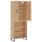 Highboard Sonoma-Eiche 69,5x34x180 cm Holzwerkstoff Highboard Sonoma-Eiche 69,5x34x180 cm Holzwerkstoff