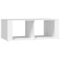 Couchtisch Weiß 100x50x36 cm Holzwerkstoff Couchtisch Weiß 100x50x36 cm Holzwerkstoff