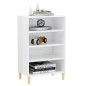 vidaXL Sideboard Hochglanz-Weiß 57x35x90 cm Holzwerkstoff vidaXL Sideboard Hochglanz-Weiß 57x35x90 cm Holzwerkstoff