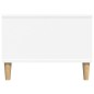 Couchtisch Weiß 90x50x36,5 cm Holzwerkstoff Couchtisch Weiß 90x50x36,5 cm Holzwerkstoff