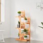 vidaXL Blumenständer 60x25x130 cm Massivholz Tanne vidaXL Blumenständer 60x25x130 cm Massivholz Tanne