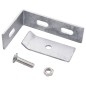 Wand-Eckverbinder 10 Sets Silbern Wand-Eckverbinder 10 Sets Silbern