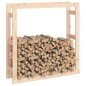 Kaminholzregal 100x25x100 cm Massivholz Kiefer Kaminholzregal 100x25x100 cm Massivholz Kiefer