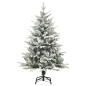 Künstlicher Weihnachtsbaum Beschneit Grün 120 cm PVC PE Künstlicher Weihnachtsbaum Beschneit Grün 120 cm PVC PE