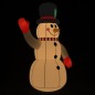 Aufblasbarer Schneemann mit LEDs 120 cm Aufblasbarer Schneemann mit LEDs 120 cm