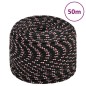 Bootsseil Schwarz 6 mm 50 m Polypropylen Bootsseil Schwarz 6 mm 50 m Polypropylen