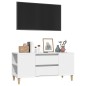 TV-Schrank Weiß 102x44,5x50 cm Holzwerkstoff TV-Schrank Weiß 102x44,5x50 cm Holzwerkstoff