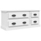 TV-Schrank Weiß 100x35,5x45 cm Holzwerkstoff TV-Schrank Weiß 100x35,5x45 cm Holzwerkstoff