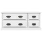 TV-Schrank Weiß 100x35,5x45 cm Holzwerkstoff TV-Schrank Weiß 100x35,5x45 cm Holzwerkstoff