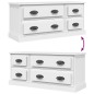 TV-Schrank Weiß 100x35,5x45 cm Holzwerkstoff TV-Schrank Weiß 100x35,5x45 cm Holzwerkstoff