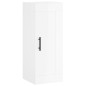 vidaXL Highboard Hochglanz-Weiß 34,5x34x180 cm Holzwerkstoff vidaXL Highboard Hochglanz-Weiß 34,5x34x180 cm Holzwerkstoff