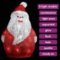 LED-Weihnachtsmann Acryl Indoor und Outdoor 28 cm LED-Weihnachtsmann Acryl Indoor und Outdoor 28 cm
