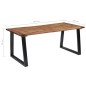 Esstisch Massivholz Akazie 180 x 90 cm Esstisch Massivholz Akazie 180 x 90 cm