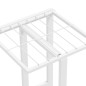 Blumenständer 4-Etagen 43x22x76 cm Weiß Metall Blumenständer 4-Etagen 43x22x76 cm Weiß Metall