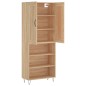 Highboard Sonoma-Eiche 69,5x34x180 cm Holzwerkstoff Highboard Sonoma-Eiche 69,5x34x180 cm Holzwerkstoff