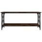 Couchtisch Räuchereiche 100x45x45 cm Holzwerkstoff und Eisen Couchtisch Räuchereiche 100x45x45 cm Holzwerkstoff und Eisen