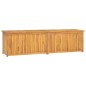 Gartenbox 200x50x55 cm Massivholz Teak