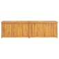 Gartenbox 200x50x55 cm Massivholz Teak