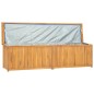 Gartenbox 200x50x55 cm Massivholz Teak