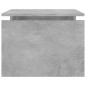 Couchtisch Betongrau 68x50x38 cm Holzwerkstoff Couchtisch Betongrau 68x50x38 cm Holzwerkstoff