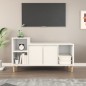 TV-Schrank Weiß 100x35x55 cm Holzwerkstoff TV-Schrank Weiß 100x35x55 cm Holzwerkstoff