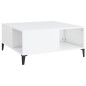 vidaXL Couchtisch Weiß 80x80x36,5 cm Holzwerkstoff vidaXL Couchtisch Weiß 80x80x36,5 cm Holzwerkstoff
