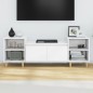 TV-Schrank Weiß 160x35x55 cm Holzwerkstoff TV-Schrank Weiß 160x35x55 cm Holzwerkstoff