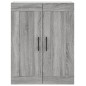 vidaXL Highboard Grau Sonoma 69,5x34x180 cm Holzwerkstoff vidaXL Highboard Grau Sonoma 69,5x34x180 cm Holzwerkstoff