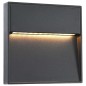 Außenwandleuchten 2 Stk. LED 3W Schwarz Quadratisch Außenwandleuchten 2 Stk. LED 3W Schwarz Quadratisch