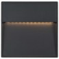 Außenwandleuchten 2 Stk. LED 3W Schwarz Quadratisch Außenwandleuchten 2 Stk. LED 3W Schwarz Quadratisch