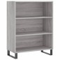 vidaXL Highboard Grau Sonoma 69,5x34x180 cm Holzwerkstoff vidaXL Highboard Grau Sonoma 69,5x34x180 cm Holzwerkstoff
